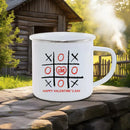 Axyaa Couple Bear Enamel Mug - Valentine's Coffee Cup Gift