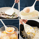 Axyaa Silicone Kitchenware Utensils Set - Pot Shovel, Leaky Spoon, Soup Ladle, Cooking Tools