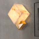 Axyaa Alabaster Wall Lamp All Copper Fixture Bedroom Staircase Headboard