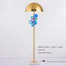 Axyaa LED Sphere Floor Lamp for Home Decor