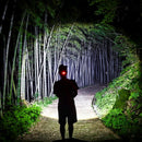 Axya Super Bright Waterproof COB LED Headlamp: Powerful Rechargeable Headlight