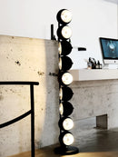 Axyaa Metal Ball Floor Lamp Black Standard Modern Minimalist Living Room Light