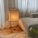 Axyaa Wabi Sabi Fabric Floor Lamp for Designer Living Room Corners