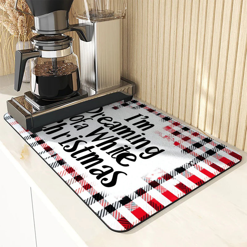 Axyaa Diatom Mud Kitchen Draining Mat Set