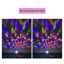 Axya RGB LED Crystal Magic Ball Stage Light for Party Disco Bar KTV