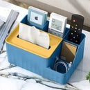 Axyaa Desktop Tissue & Remote Control Organizer: Living Room Essential
