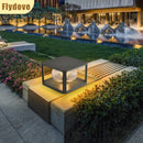 Axyaa Solar Villa Column Light: Creative, Waterproof LED for Outdoor Garden and Hotel