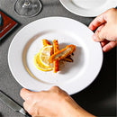 Axyaa Melamine Steak Trays Round Dinner Plates Dining Sets Hotel Househould