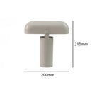 Axyaa Minimalist Rechargeable Table Lamp Touch Switch Bedroom Bedside Modern Light Fixtures