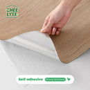 Axyaa Wood Grain Self-Adhesive Wall Sticker Roll, Easy Renovation 40*500cm