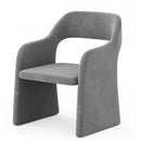 Axyaa Minimalist Modern Armchair Light Luxury Dining Chair