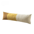 Axyaa Solid Leg Pillowcase for Side Sleepers, Removable Cover, Knee Support, Various Sizes