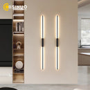 Axyaa Black Tube Wall Sconces for Bedroom Living Room Corridor Mirror Vanity Lamp