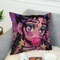 Axyaa Decorative Pillow Covers for Home Bed Car 45*45 Cushion Cases