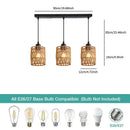 Axyaa Industrial E27 Pendant Light for Kitchen Bar Bedroom Chandelier