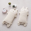 Axyaa Kids Buckwheat Pillow: Knitted Cotton Shell, Neck Support, 25x40cm