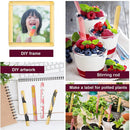 Axyaa Acrylic Popsicle Sticks for DIY Creamsicle Cakesicle Candy Crafts