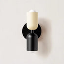 Axyaa Nordic LED Wall Lamp: Simple Macaron Design for Bedroom, Living Room Lighting