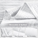Axyaa Oversized King Quilt Set Lightweight Microfiber Bedding Coverlet