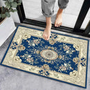 Axyaa Geometric Print Non-Slip Kitchen Rug: Bohemian Ethnic Style, Modern Design