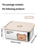Axyaa Stainless Steel Food Storage Container Box for Fruits and Vegetables