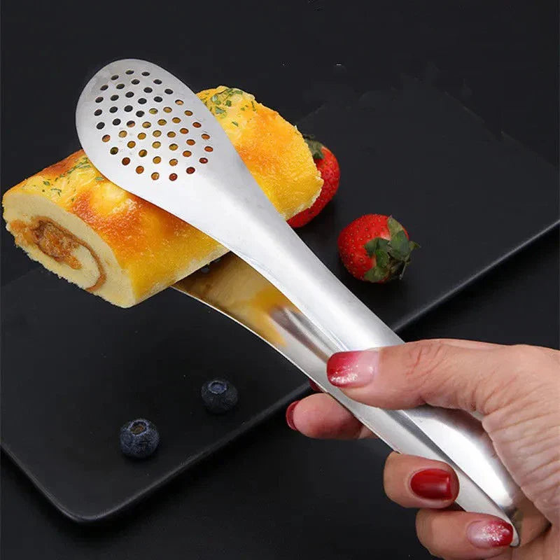 Axyaa Stainless Steel Food Clips - Home Kitchen Barbecue Steak Bread Clips