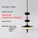 Axyaa Marble Pendant Lamp Chandelier for Bedside, Restaurant, and Bar Lighting