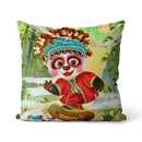 Axyaa Panda Print Cushion Cover - Super Soft Chinese Style Pillowcase - Home Decor Pillow