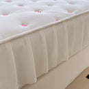 Axyaa Embroidery Floral Mattress Cover Thicken Lace Quilted Bed Cover Queen/King Sizes