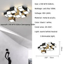Axyaa Modern Minimalist Square LED Ceiling Lamp for Living Room Dining Room