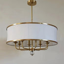 Axyaa Gold Rod Led Chandelier | Nordic Living Room Hanging Lamp | Modern Home Decor Lighting
