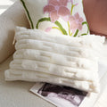 Axyaa Lily Jacquard Embroidery Pillow Cover for Sofa Living Room 45x45