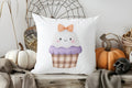 Axyaa Halloween Pillow Cover: Cute Ghosts & Pumpkins for Sofa, Bedroom & Car