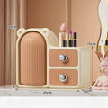 Axyaa Rotating Makeup Brush Holder & Desktop Storage Organizer