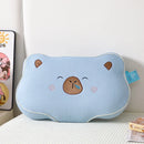 Axyaa Memory Foam Cooling Face Pillow, Summer Cartoon Shape for Neck Health