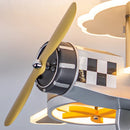 Axyaa Kids Airplane LED Chandelier: Modern Nordic Style, Creative Cartoon Shape, Children's Bedroom Decor