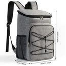 Axyaa Insulated Cooler Backpack for Travel Outdoor Picnic, Large Capacity & Leakproof