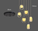 Axyaa Nordic Pendant Lamp for Dining Room - Indoor Lighting Chandelier for Living Room