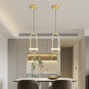 Axyaa LED Pendant Light: Nordic Modern Hanging Chandelier for Bedroom, Living Room & Dining Room
