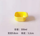 Axyaa Candy Color Mini Fruit Bowl Set of 3