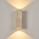 Axyaa Vintage LED Wall Lights for Living Room, Bathroom, Bedroom - Columnar Stone Design
