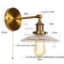 Axyaa Industrial Loft LED Wall Lights for Coffee Porch Bathroom Mirror Stairs Bedroom