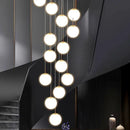 Luxury Nordic Villa Chandelier - Axyaa Living Room Hanging Lights
