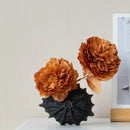 Axyaa Sea Urchin Ceramic Vase - Abstract Spike Design for Home Decor