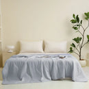Axyaa Solid Color Cool Silk Summer Quilt - Single Piece