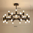 Axyaa Modern Ceiling Chandelier for Dining and Living Room Lighting