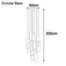 Axyaa Crystal Chandelier: Luxury Living Room & Bedroom Pendant Light