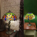 Axyaa Stained Glass Table Lamp for Luxurious Home Decor