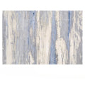 Axyaa Plush Blue Carpet for Living Room, Bedroom, or Study Floor