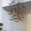 Axyaa Modern Bar Chandelier Pendant Light for Home, Living Room, Hotel Lighting
